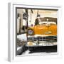 Cuba Fuerte Collection SQ - Orange Chevy-Philippe Hugonnard-Framed Photographic Print