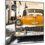 Cuba Fuerte Collection SQ - Orange Chevy-Philippe Hugonnard-Mounted Photographic Print