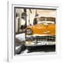 Cuba Fuerte Collection SQ - Orange Chevy-Philippe Hugonnard-Framed Photographic Print