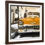 Cuba Fuerte Collection SQ - Orange Chevy-Philippe Hugonnard-Framed Photographic Print