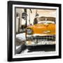 Cuba Fuerte Collection SQ - Orange Chevy-Philippe Hugonnard-Framed Photographic Print