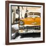 Cuba Fuerte Collection SQ - Orange Chevy-Philippe Hugonnard-Framed Photographic Print