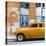 Cuba Fuerte Collection SQ - Orange Classic American Car-Philippe Hugonnard-Stretched Canvas