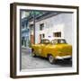 Cuba Fuerte Collection SQ - Orange Taxi Pontiac 1953-Philippe Hugonnard-Framed Photographic Print