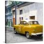 Cuba Fuerte Collection SQ - Orange Taxi Pontiac 1953-Philippe Hugonnard-Stretched Canvas