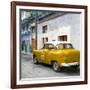 Cuba Fuerte Collection SQ - Orange Taxi Pontiac 1953-Philippe Hugonnard-Framed Photographic Print