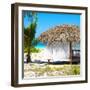 Cuba Fuerte Collection SQ - Paradise Beach Hut-Philippe Hugonnard-Framed Photographic Print