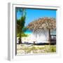 Cuba Fuerte Collection SQ - Paradise Beach Hut-Philippe Hugonnard-Framed Photographic Print