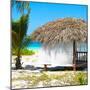 Cuba Fuerte Collection SQ - Paradise Beach Hut-Philippe Hugonnard-Mounted Photographic Print