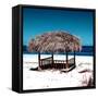 Cuba Fuerte Collection SQ - Paradise Beach II-Philippe Hugonnard-Framed Stretched Canvas