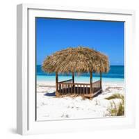 Cuba Fuerte Collection SQ - Paradise Beach-Philippe Hugonnard-Framed Photographic Print