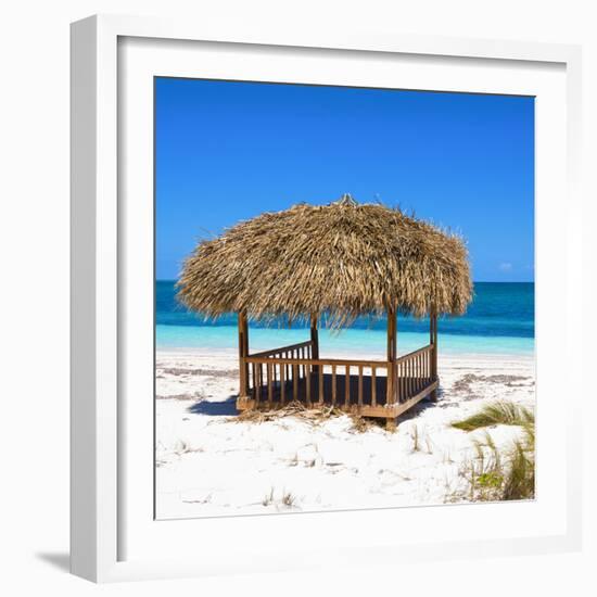 Cuba Fuerte Collection SQ - Paradise Beach-Philippe Hugonnard-Framed Photographic Print