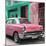 Cuba Fuerte Collection SQ - Pink Chevrolet Cuban-Philippe Hugonnard-Mounted Photographic Print