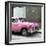 Cuba Fuerte Collection SQ - Pink Chevy-Philippe Hugonnard-Framed Photographic Print