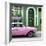 Cuba Fuerte Collection SQ - Pink Classic Car in Havana-Philippe Hugonnard-Framed Photographic Print