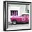 Cuba Fuerte Collection SQ - Pink Pontiac 1953 Original Classic Car-Philippe Hugonnard-Framed Photographic Print