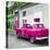 Cuba Fuerte Collection SQ - Pink Taxi Pontiac 1953-Philippe Hugonnard-Stretched Canvas