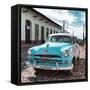 Cuba Fuerte Collection SQ - Plymouth Classic Car II-Philippe Hugonnard-Framed Stretched Canvas