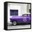 Cuba Fuerte Collection SQ - Purple Pontiac 1953 Original Classic Car-Philippe Hugonnard-Framed Stretched Canvas