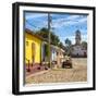 Cuba Fuerte Collection SQ - Quiet Street in Trinidad-Philippe Hugonnard-Framed Photographic Print