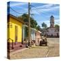 Cuba Fuerte Collection SQ - Quiet Street in Trinidad-Philippe Hugonnard-Stretched Canvas