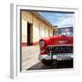 Cuba Fuerte Collection SQ - Red Classic Car 1955 Chevy-Philippe Hugonnard-Framed Photographic Print