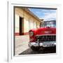 Cuba Fuerte Collection SQ - Red Classic Car 1955 Chevy-Philippe Hugonnard-Framed Photographic Print