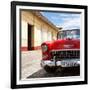 Cuba Fuerte Collection SQ - Red Classic Car 1955 Chevy-Philippe Hugonnard-Framed Photographic Print