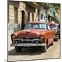 Cuba Fuerte Collection SQ - Red Classic Car in Havana-Philippe Hugonnard-Mounted Photographic Print