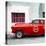 Cuba Fuerte Collection SQ - Red Pontiac 1953 Original Classic Car-Philippe Hugonnard-Stretched Canvas