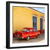 Cuba Fuerte Collection SQ - Retro Car in Trinidad-Philippe Hugonnard-Framed Photographic Print