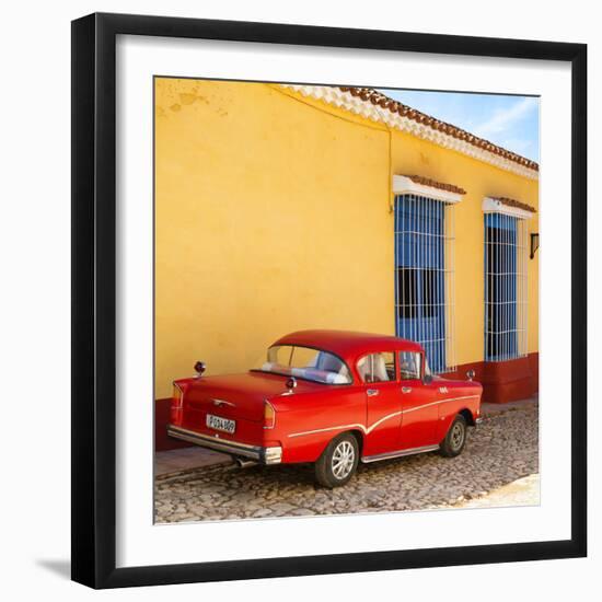 Cuba Fuerte Collection SQ - Retro Car in Trinidad-Philippe Hugonnard-Framed Photographic Print