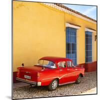 Cuba Fuerte Collection SQ - Retro Car in Trinidad-Philippe Hugonnard-Mounted Photographic Print