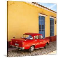 Cuba Fuerte Collection SQ - Retro Car in Trinidad-Philippe Hugonnard-Stretched Canvas