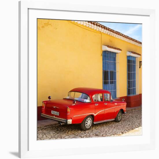 Cuba Fuerte Collection SQ - Retro Car in Trinidad-Philippe Hugonnard-Framed Photographic Print