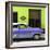 Cuba Fuerte Collection SQ - Retro Mauve Car-Philippe Hugonnard-Framed Photographic Print