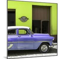 Cuba Fuerte Collection SQ - Retro Mauve Car-Philippe Hugonnard-Mounted Photographic Print