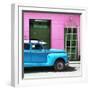 Cuba Fuerte Collection SQ - Skyblue Vintage Car-Philippe Hugonnard-Framed Photographic Print