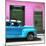 Cuba Fuerte Collection SQ - Skyblue Vintage Car-Philippe Hugonnard-Mounted Photographic Print