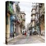 Cuba Fuerte Collection SQ - Street Scene Havana II-Philippe Hugonnard-Stretched Canvas