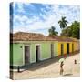 Cuba Fuerte Collection SQ - Street Scene in Trinidad-Philippe Hugonnard-Stretched Canvas