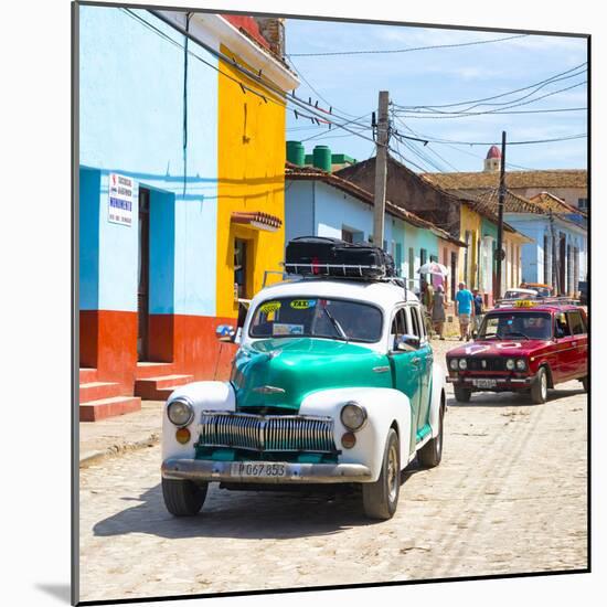 Cuba Fuerte Collection SQ - Taxis in Trinidad-Philippe Hugonnard-Mounted Photographic Print