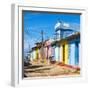 Cuba Fuerte Collection SQ - Trinidad Colorful Street Scene-Philippe Hugonnard-Framed Photographic Print