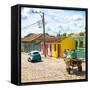 Cuba Fuerte Collection SQ - Trinidad Street Scene II-Philippe Hugonnard-Framed Stretched Canvas