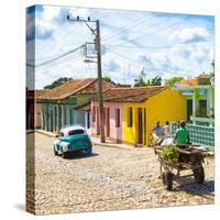 Cuba Fuerte Collection SQ - Trinidad Street Scene II-Philippe Hugonnard-Stretched Canvas