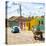 Cuba Fuerte Collection SQ - Trinidad Street Scene II-Philippe Hugonnard-Stretched Canvas