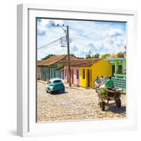 Cuba Fuerte Collection SQ - Trinidad Street Scene II-Philippe Hugonnard-Framed Photographic Print