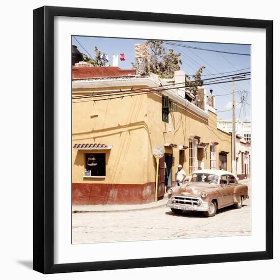 Cuba Fuerte Collection SQ - Trinidad Street Scene IV-Philippe Hugonnard-Framed Photographic Print