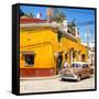 Cuba Fuerte Collection SQ - Trinidad Street Scene V-Philippe Hugonnard-Framed Stretched Canvas