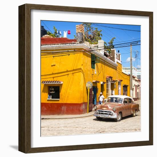 Cuba Fuerte Collection SQ - Trinidad Street Scene V-Philippe Hugonnard-Framed Photographic Print